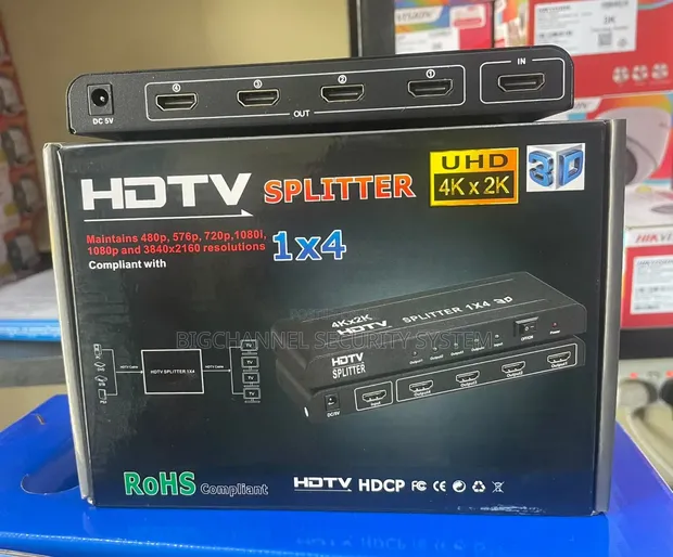 HDTV Splitter / HDMI Splitter 1x4 UHD 3D - 1