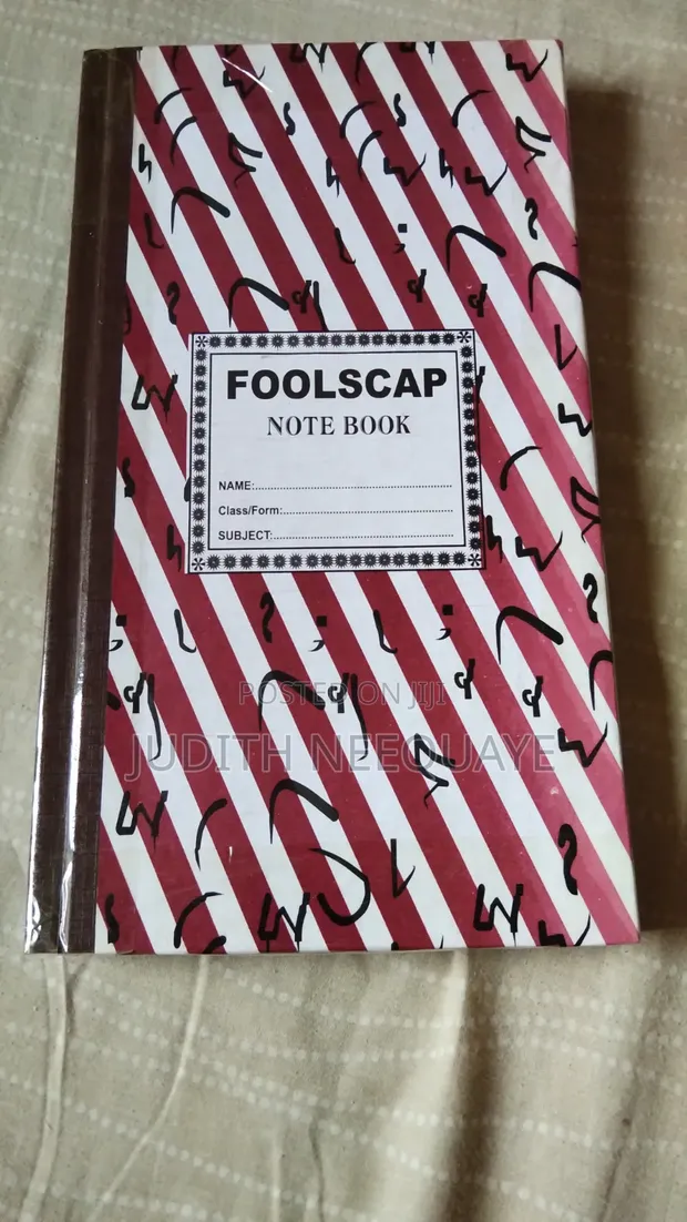 Foolscap Notebook - 1