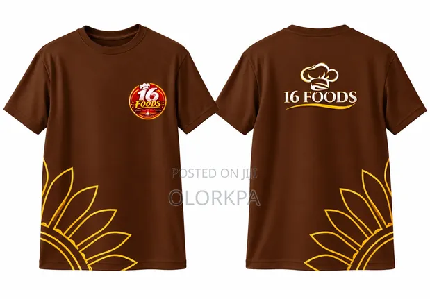 100% Cotton T-Shirt Printing Service - 1