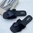 Hermes Slippers - Black - 4