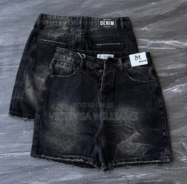 Men's Luxury Denim Shorts - 1