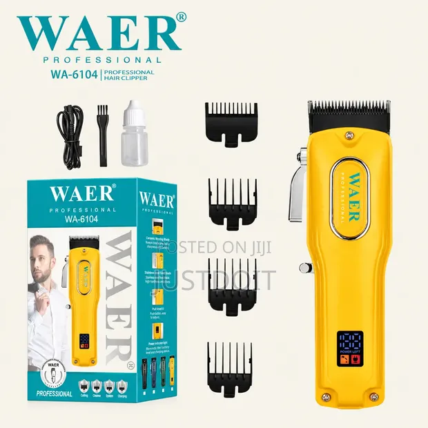 WA 6104 Digital Rechargeable Clipper - 1