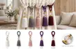 Luxury Curtain Tassel Tiebacks - 2 Pieces - 1