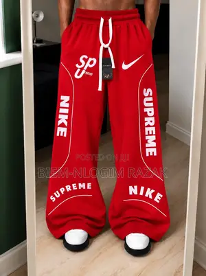 Supreme Heavy Joggers - Brand New