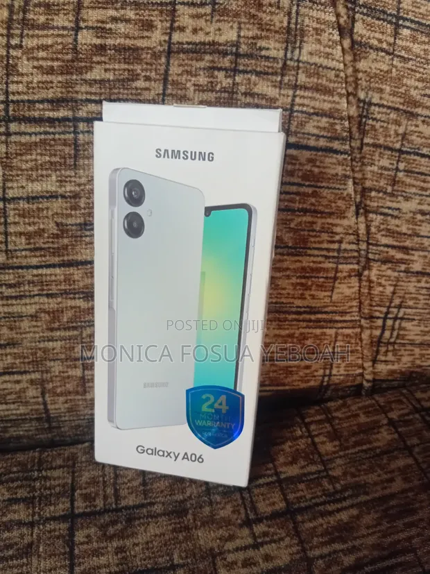 New Samsung Galaxy A06 64GB Silver - 1