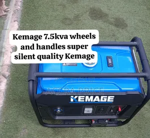 Kemage 7.5kVA Generator - Brand New