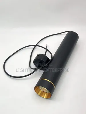 Adjustable Pendant Light with GU10 Bulb