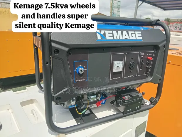 Premium Kemage 7.5kVA Generator - Brand New - 1