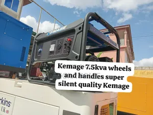 Kemage 7.5kVA Generator - Brand New
