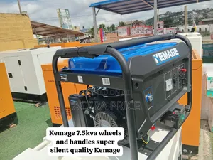 Kemage 7.5kVA Generator - Brand New