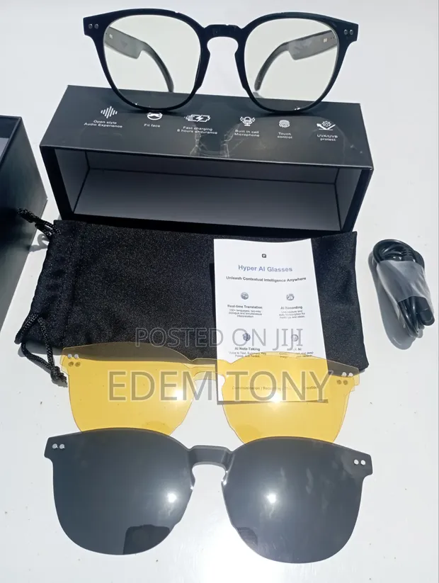 AuraSun AI Smart Audio Glasses/Sunglasses - 1