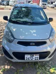 Kia Morning 2012 White - 1
