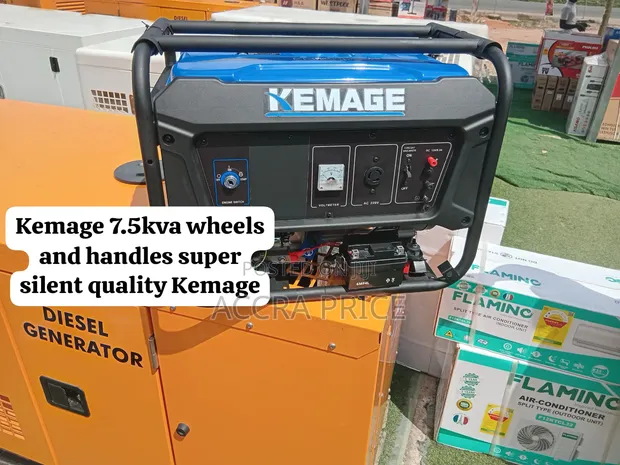 Kemage 7.5kVA Premium Silent Generator - 1
