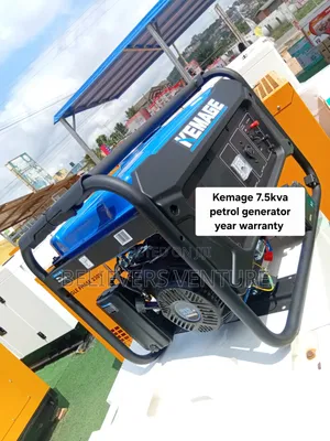 Kemage 7.5kVA Generator - Brand New