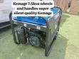 Super Silent Kemage 7.5kVA Generator with Wheels and Handles - 2