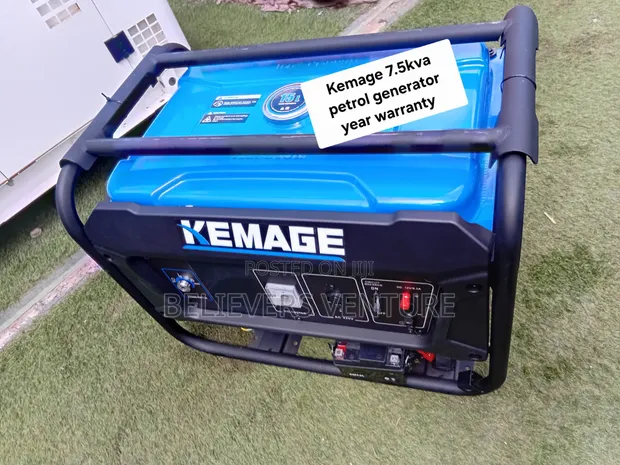 Kemage 7.5kVA Generator - Brand New - 1