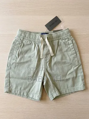 Marks & Spencer Boys Green Cotton Shorts