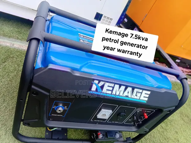 Kemage 7.5kVA Generator - Brand New - 1