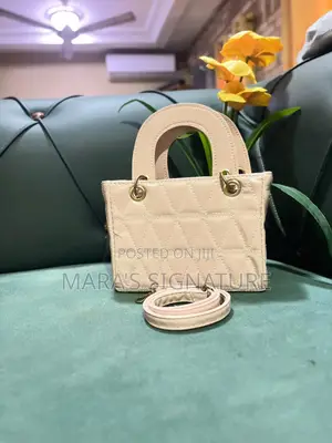 Lady Dior Inspired Mini Tote Bag