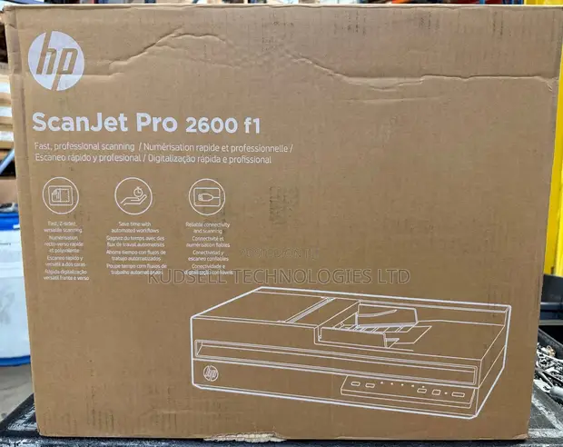 HP Scanjet Pro 2600 F1 Flatbed Scanner - 1
