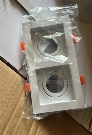 ZOCWJK Double GU10/MR16 Recessed Downlight Frame