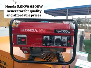 Honda 6500W Generator - 5.0kVA