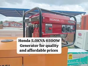 Honda 6500W (5.0kVA) Generator - Brand New