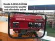 Honda 6500W (5.0kVA) Generator - Brand New - 2