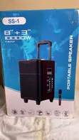 1000W Portable Speaker with Wireless Microphone - SS-1 - 1