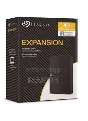 Seagate 4TB External Hard Drive