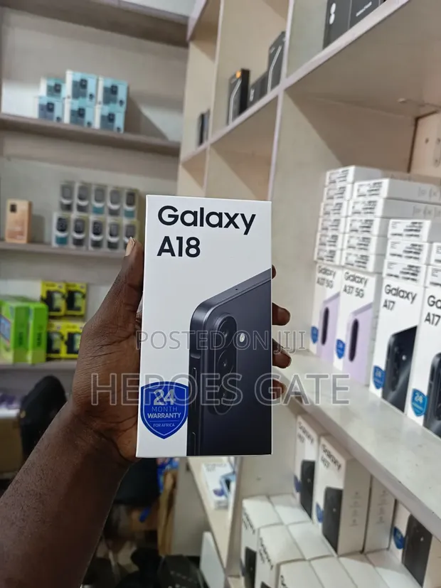 New Samsung Galaxy A18 128GB Black - 1