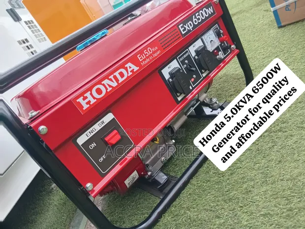 Honda 5.0KVA Generator - Brand New - 1