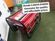 Honda 5.0KVA Generator - Brand New - 2