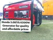 Honda 6500W Petrol Generator - 2