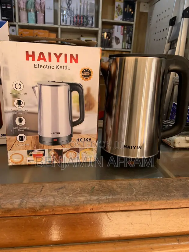 2.7L Stainless Steel Electric Water Kettle - 1