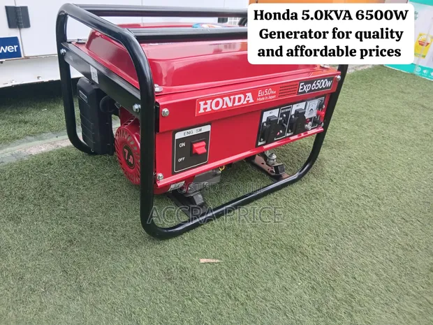 Honda 5.0KVA Generator - Brand New - 1