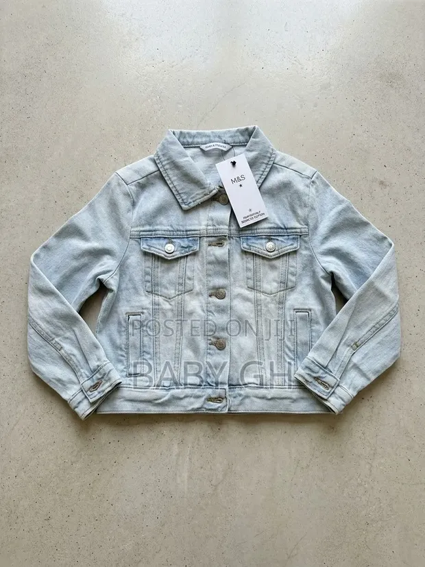 M&S Girls Jeans Jacket - 1