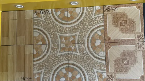 Yastif Jemtas Rustic Anti-Slip Floor Tiles (40x40cm) - 1
