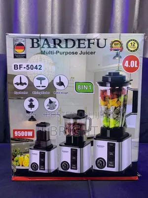 BARDEFU 8-in-1 Blender & Juicer (4L)
