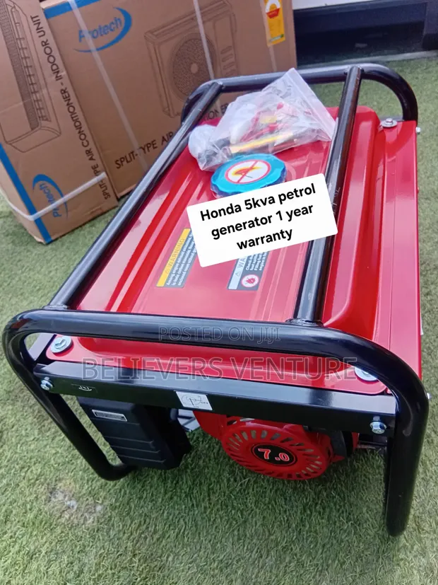Honda 5kVA Petrol Generator - Brand New - 1