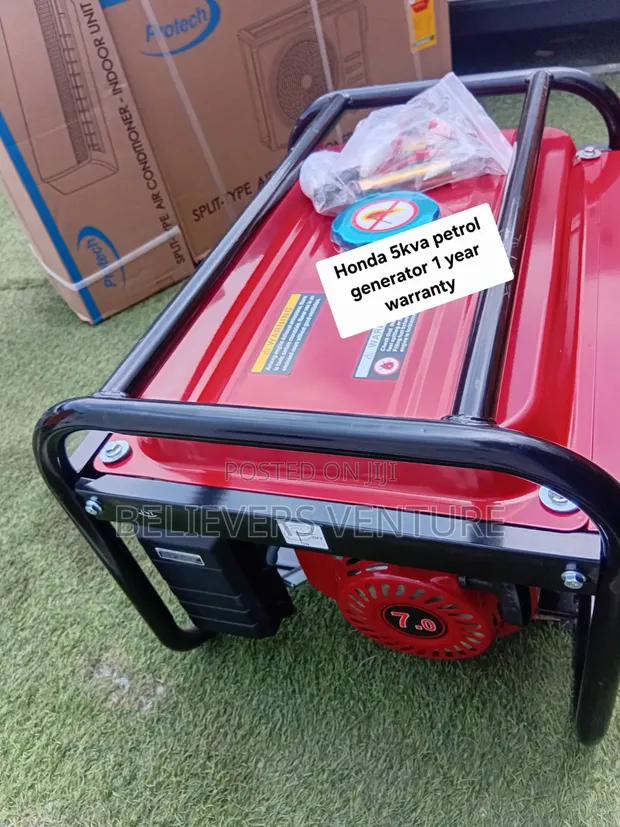 Honda Generator 5kVA - Petrol, Brand New - 1
