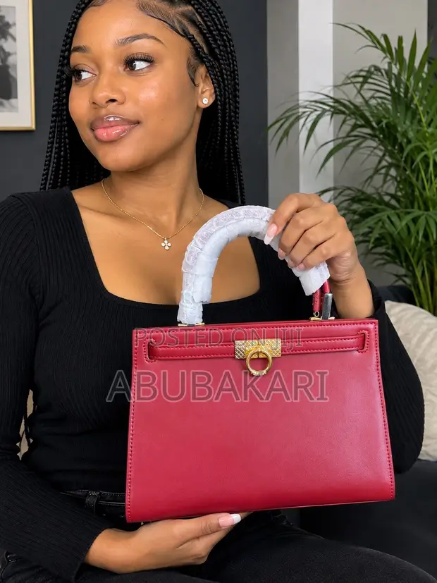 Ladies Handbag - Wine Colour - 1