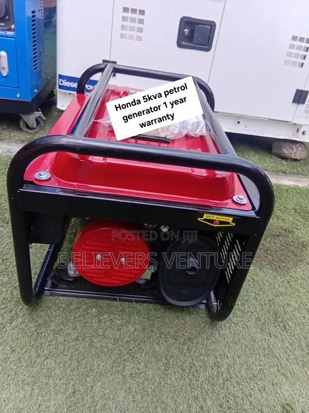 Honda 5kVA Petrol Generator - Brand New - 1