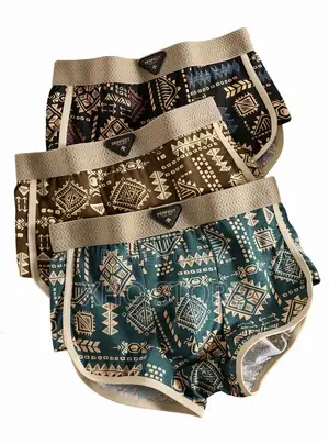 3pcs Men's Athletic & Casual Briefs