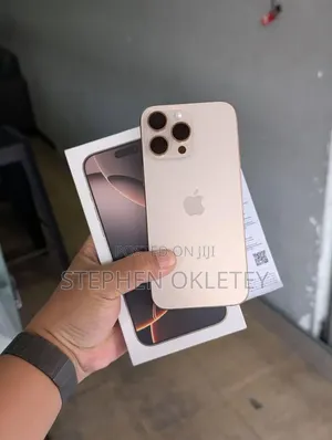 New Apple iPhone 16 Pro Max 256GB Gold