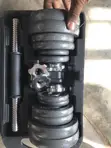 20kg Adjustable Dumbbell Set (Cast Iron) - 4