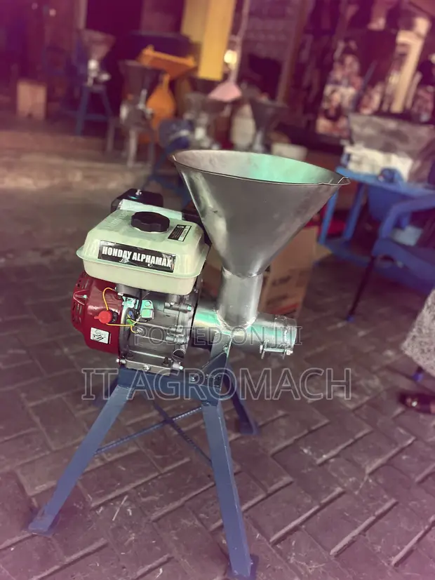 Brand New Fufu Pounding Machine with Petrol Engine - 1