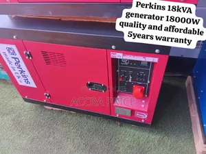 Brand New Perkins 18kVA Generator with 5-Year Warranty