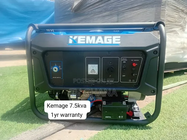 Kemage 7.5KVA Generator with Wheels and Handles - 1