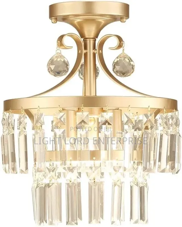 Wise Choice Modern Crystal Ceiling Light - 1